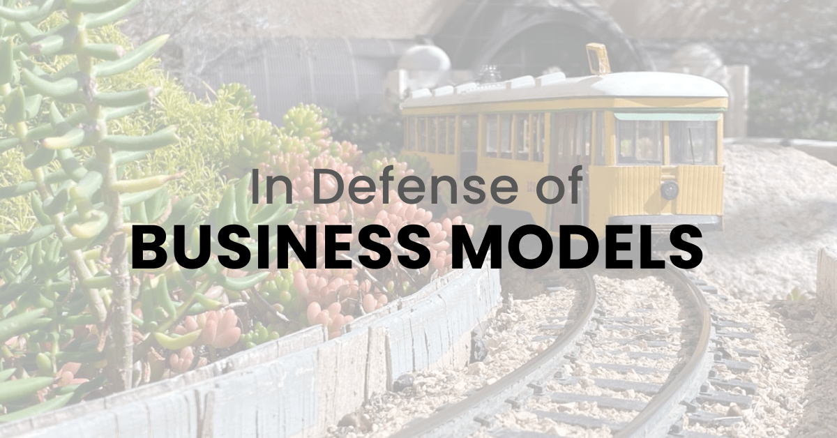 In Defense of Simple Business Models