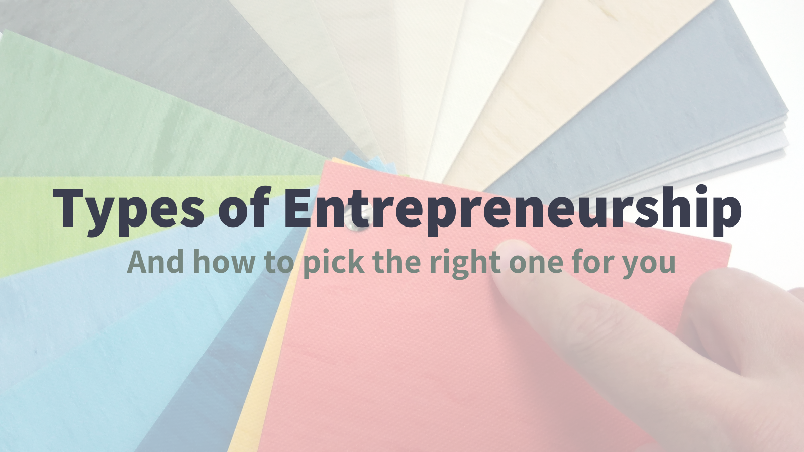 The 8 Types of Entrepreneurship